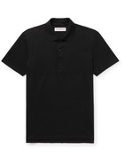 ORLEBAR BROWN - Linwood Cotton-Jersey Polo Shirt - Black