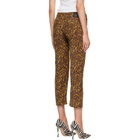 R13 Brown Boy Straight Jeans