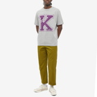 Kenzo Paris Men's College Classic T-Shirt in Pearl Grey