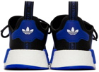 adidas Originals Black & Blue Primeblue NMD_R1 Sneakers