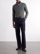 Canali - Cashmere Half-Zip Sweater - Gray