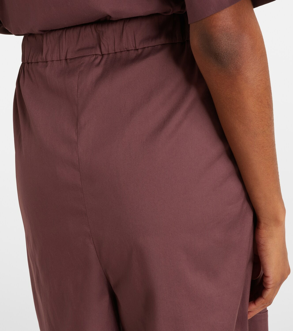 Max Mara Medeola pleated cotton-blend shorts