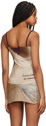 ELLISS SSENSE Exclusive Brown Tank Top