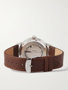 Timex - Marlin 40mm Automatic Stainless Steel and Leather Watch