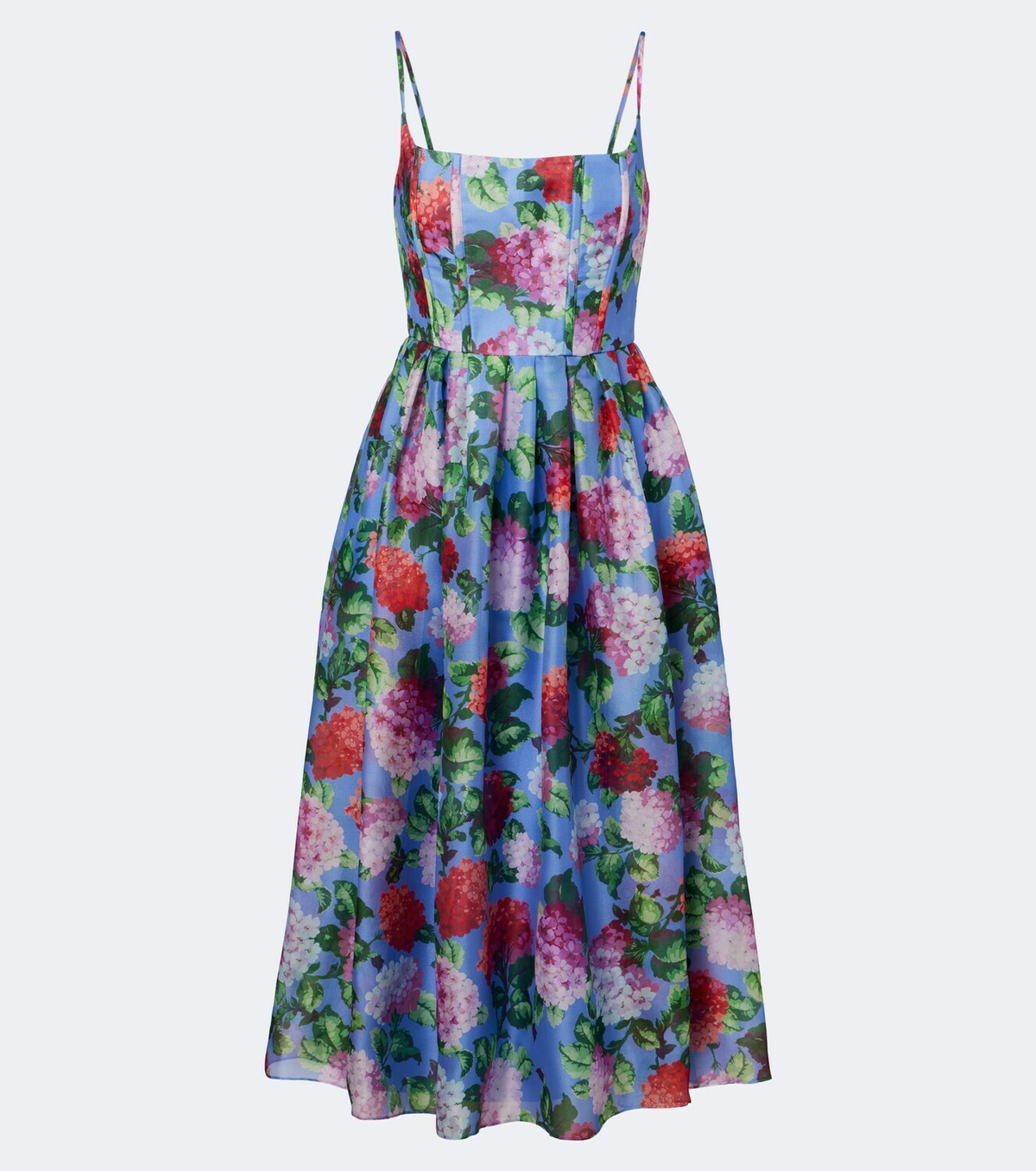 Carolina Herrera Floral silk crêpe cocktail dress