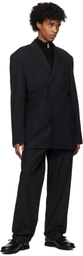 Han Kjobenhavn Black Double Breasted Blazer