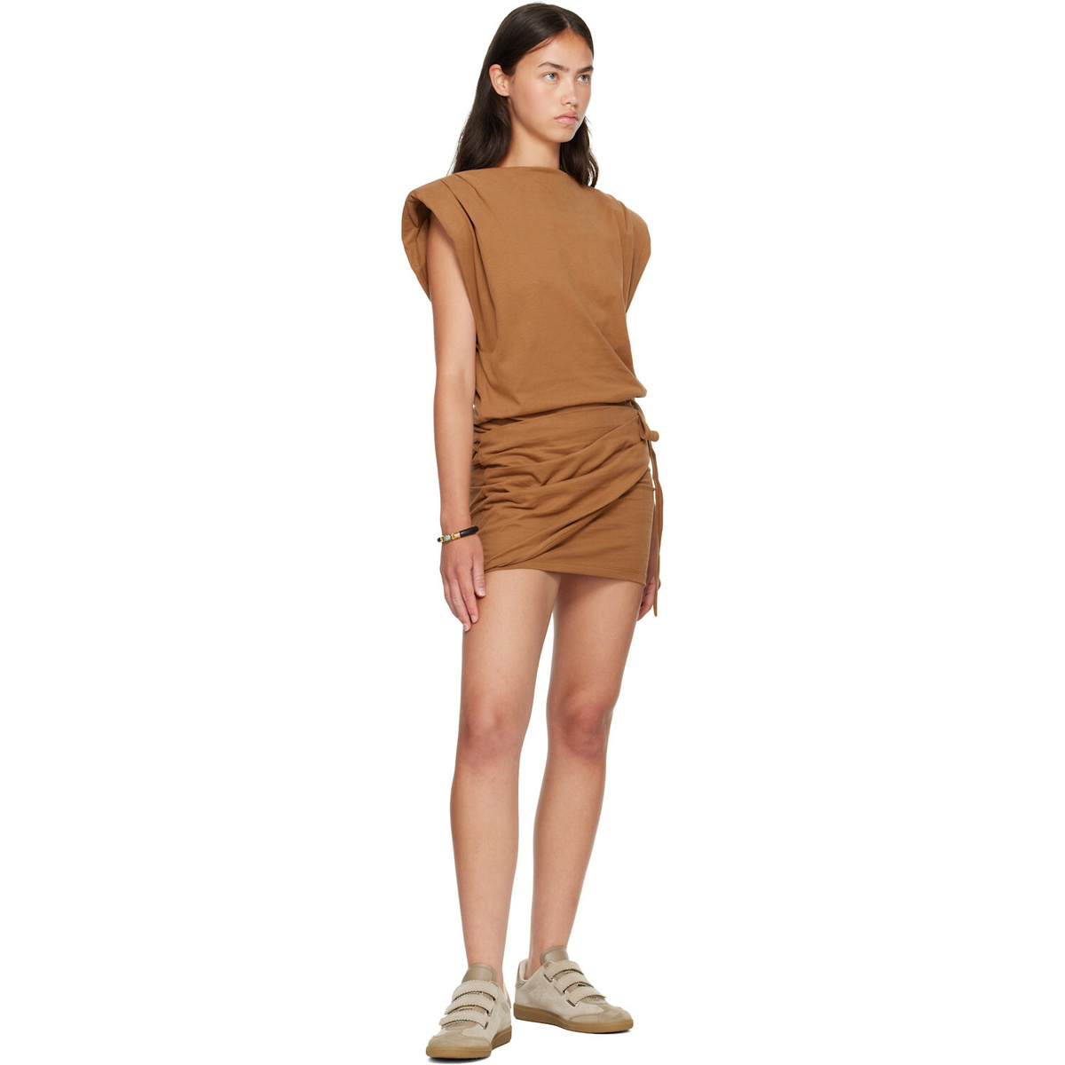 Isabel Marant Taupe Beth Sneakers