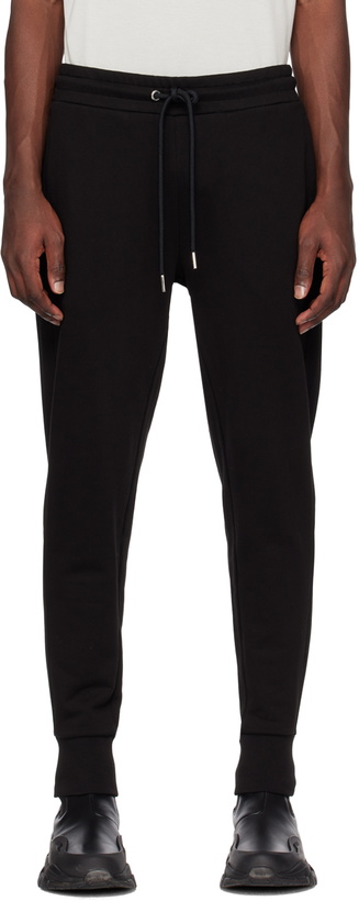 Photo: Moncler Black Drawstring Lounge Pants