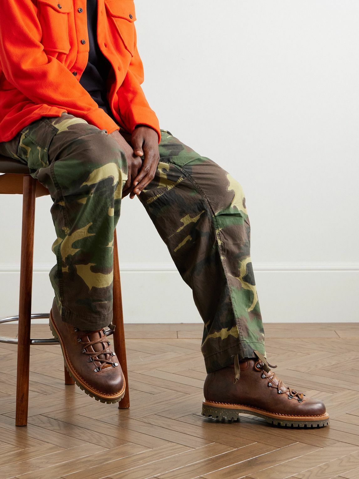 Yuketen - Vettore Leather Boots - Brown