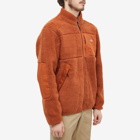 Dickies Men's Red Chute Fleece Jacket in Gingerbread