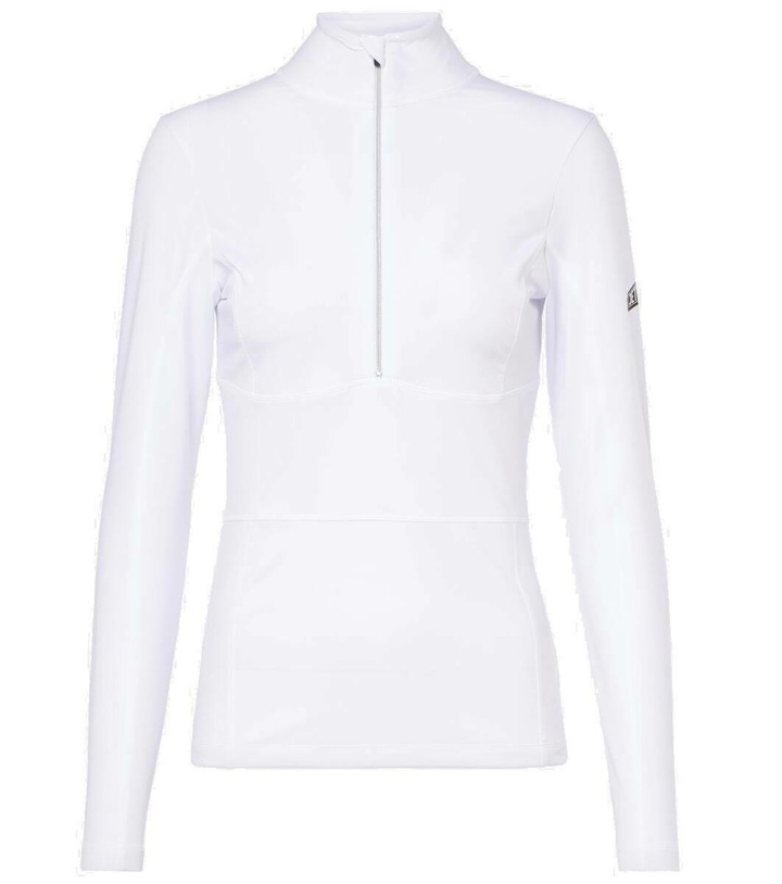 Photo: Jet Set Ginger half-zip ski top