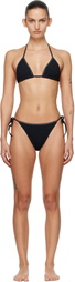 Hunza G Black Gina Swarovski Bikini