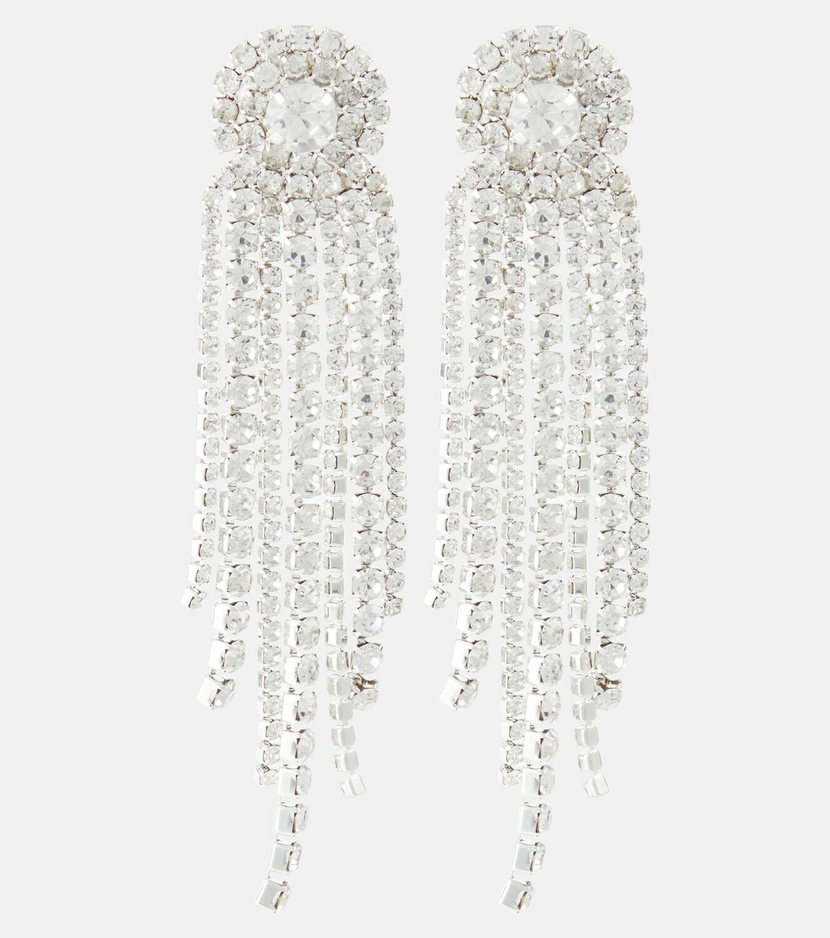 Rebecca Vallance Mariella crystal-embellished drop earrings
