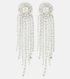 Rebecca Vallance Mariella crystal-embellished drop earrings