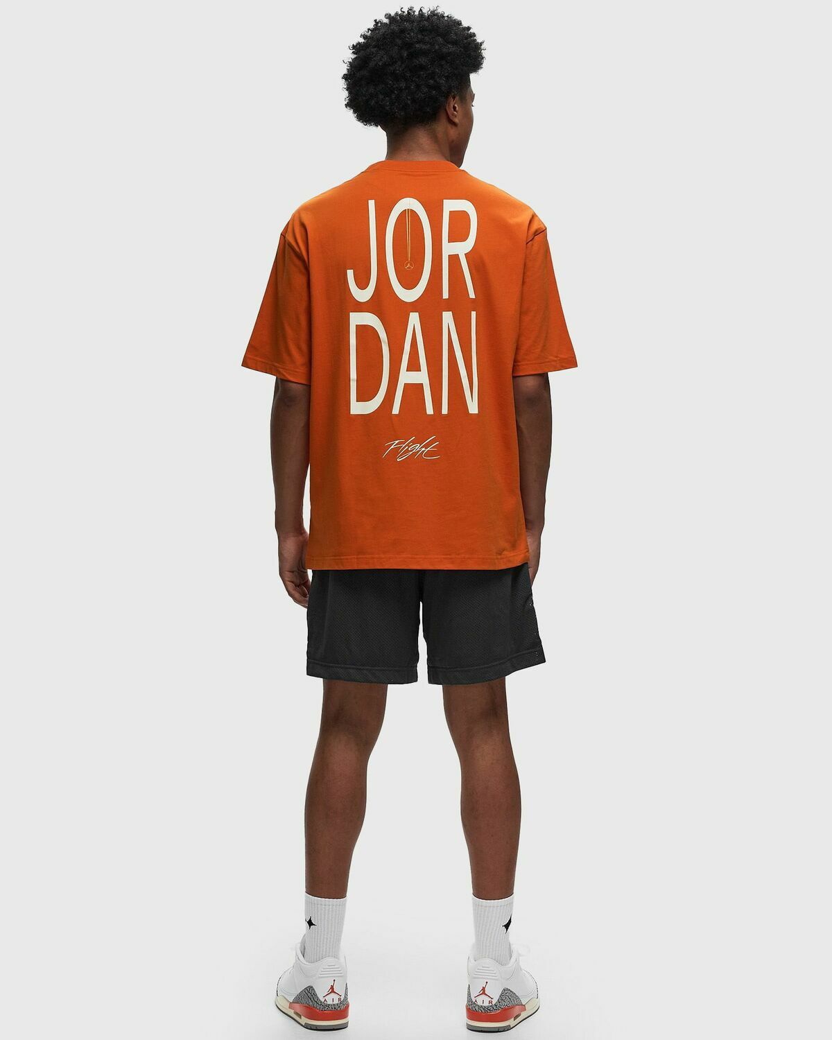 Jordan Artist Series By Darien Birks Tee Orange Shortsleeves
