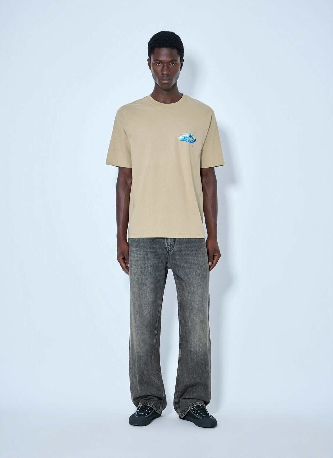 Stüssy Wave Oval T-Shirt