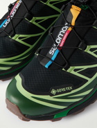 Salomon - XT-6 Rubber-Trimmed GORE-TEX® Sneakers - Green