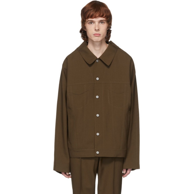 Photo: Maison Margiela Brown Super Bleach 80s Jacket