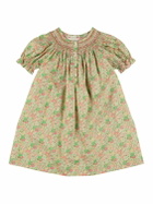 BONPOINT Printed Puff Sleeve Cotton Dress