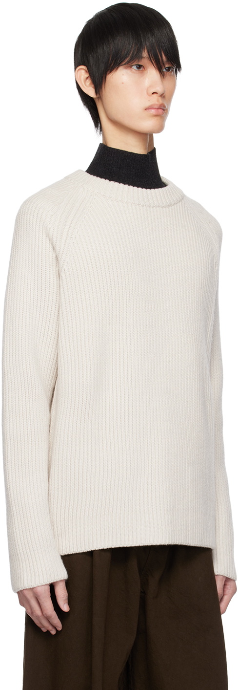 Mark Kenly Domino Tan Studio Off-White Kaleb Sweater
