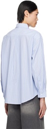 LOW CLASSIC Blue Striped Shirt