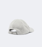 Roger Vivier Embellished wool and cashmere baseball cap