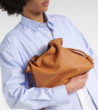 Loewe Flamenco nappa leather clutch bag