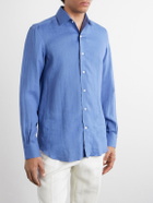 Thom Sweeney - Linen Shirt - Blue