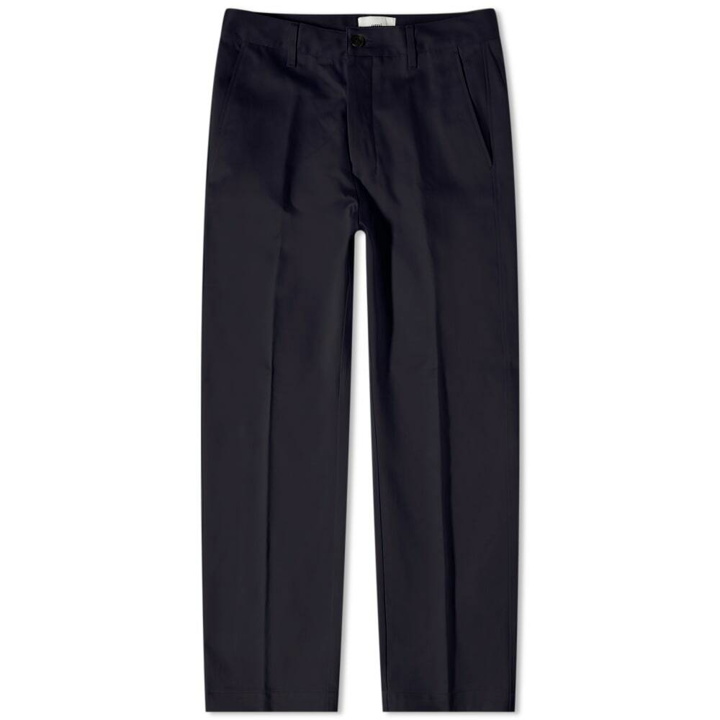 Photo: AMI Men's Chino Trousers in Nautic Blue