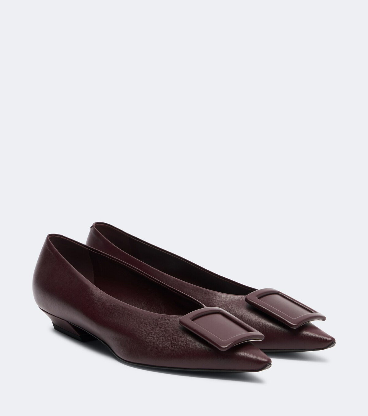 Roger Vivier Viv' in The City leather ballet flats
