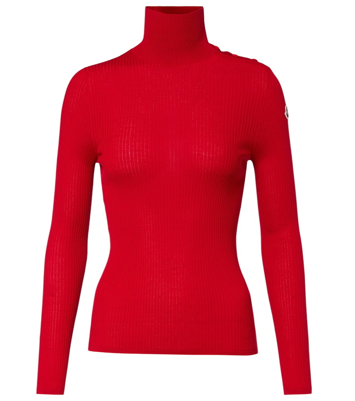 Photo: Moncler Virgin wool turtleneck sweater