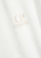 C.P. Company Logo Print Cotton T-shirt White