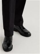 Mr P. - Jacques Glossed-Leather Boots - Black
