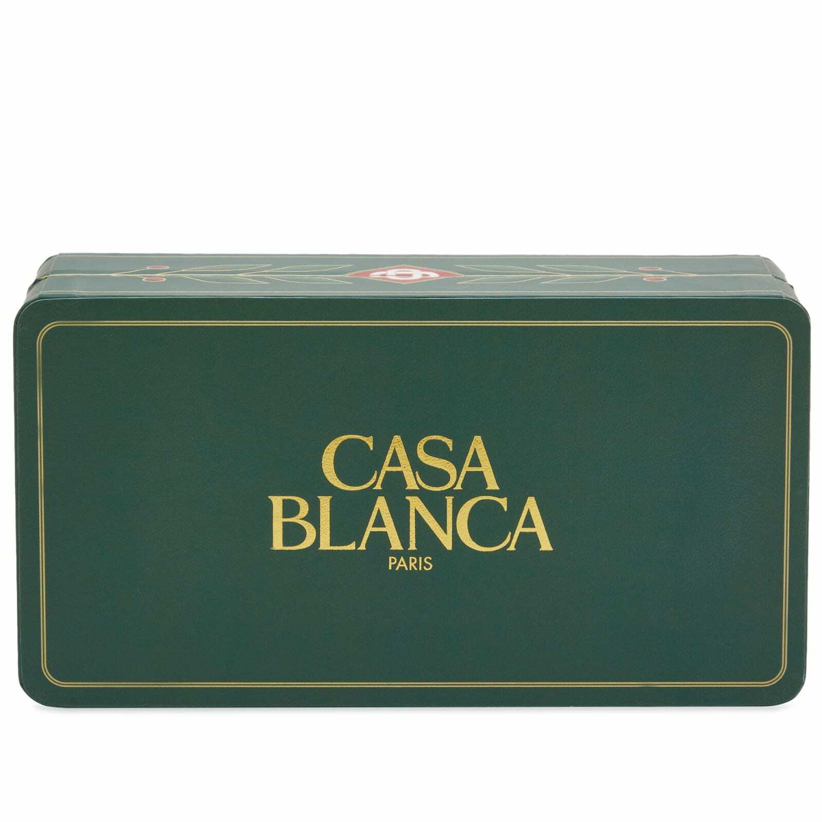 Casablanca Women's Oval Wave Sunglasses in Black 