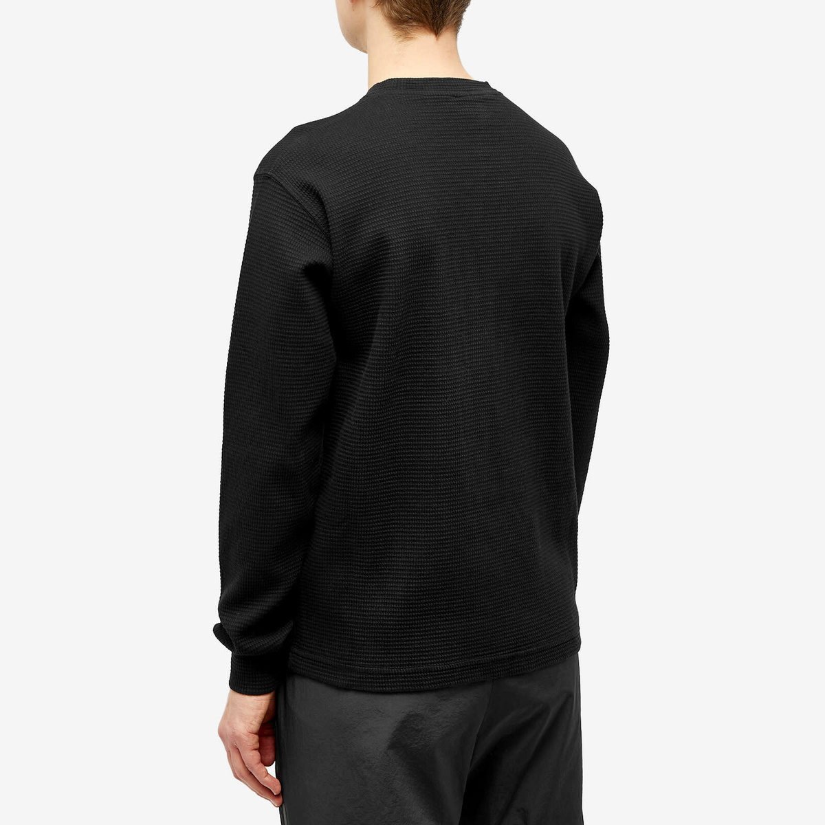 トップス GR10K, 24SS ORIGIN L/S SHIRT BLACK GR10K, 24SS ORIGIN L/S SHIRT BLACK