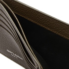 Saint Laurent Men's Billfold Wallet in Khaki