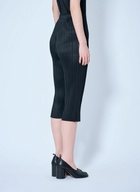 Pleats Please Issey Miyake Pleated Cropped Trousers