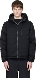 Canada Goose Black 'Black Label' Lodge Hoodie Down Jacket
