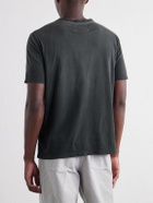 Maison Margiela - Printed Cotton-Jersey T-Shirt - Black