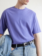 Auralee - Organic Cotton-Jersey T-Shirt - Purple