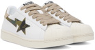 BAPE White Skull Sta M1 Sneakers