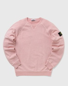 Stone Island Crewneck Malfile Fleece Pink - Mens - Sweatshirts