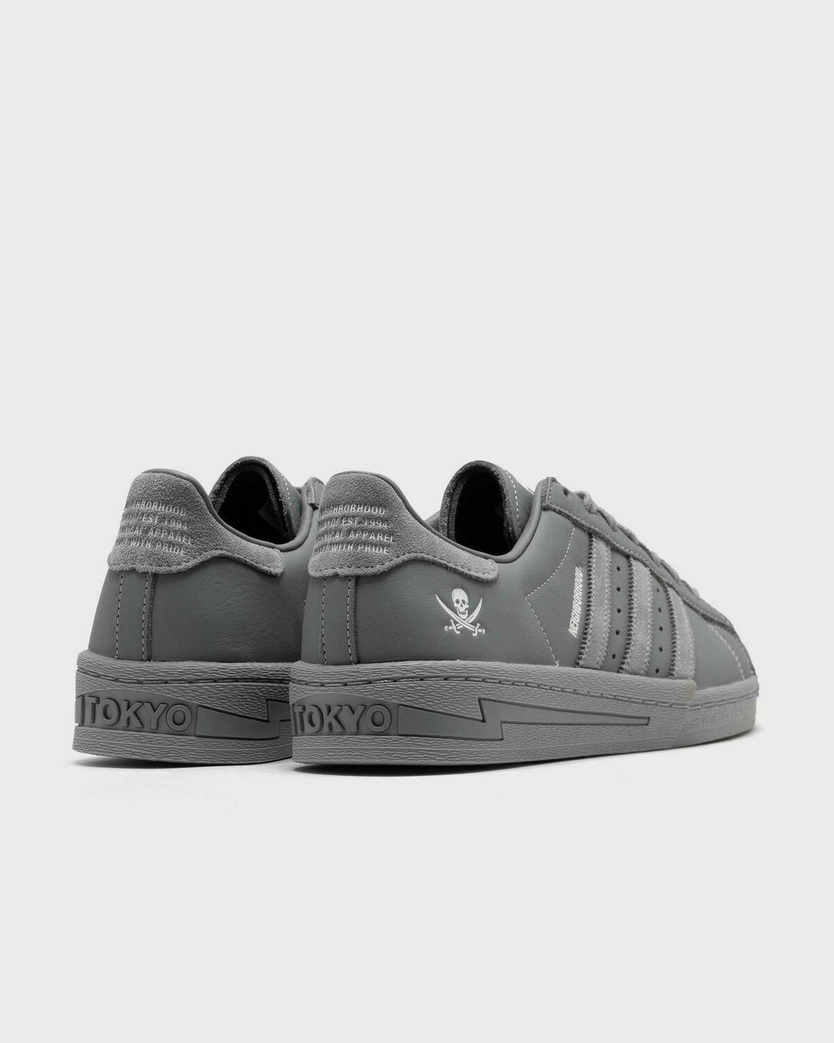 Adidas X Neighborhood Superstar Grey Lowtop adidas