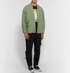 visvim - Sanjuro Printed Cotton Jacket - Men - Army green