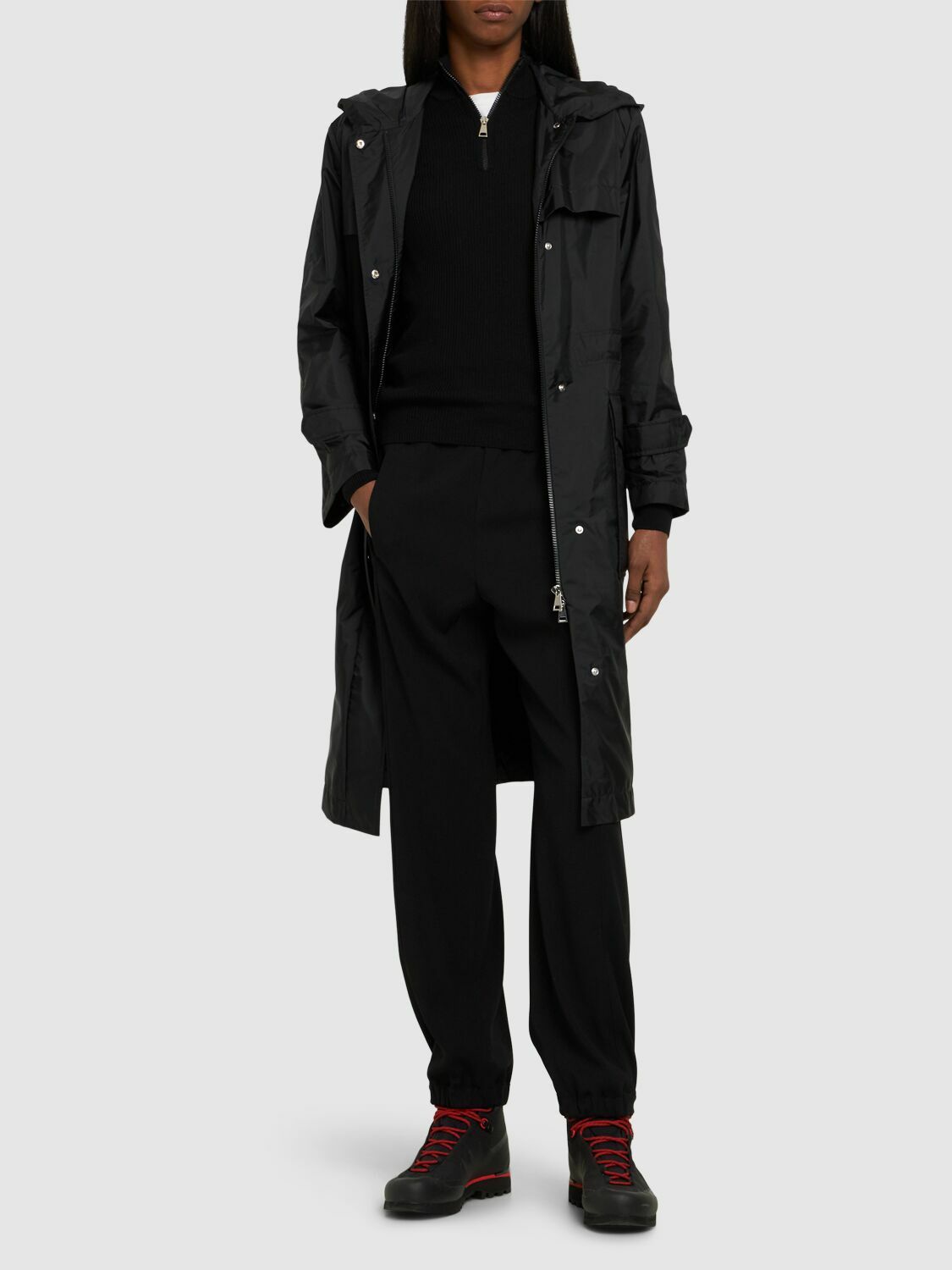 MONCLER Hiengu Nylon Rain Coat