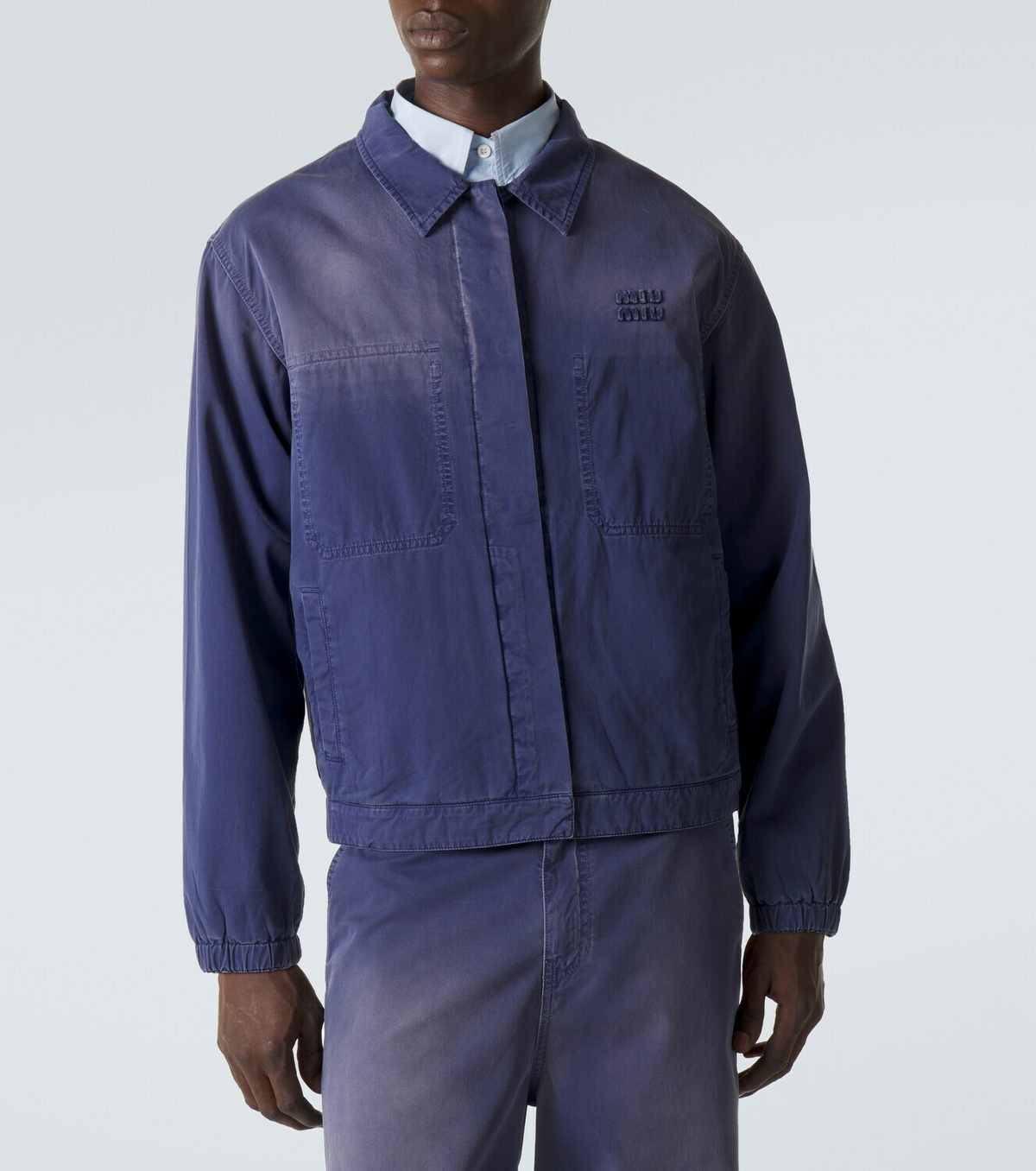 Miu Miu Cotton twill overshirt