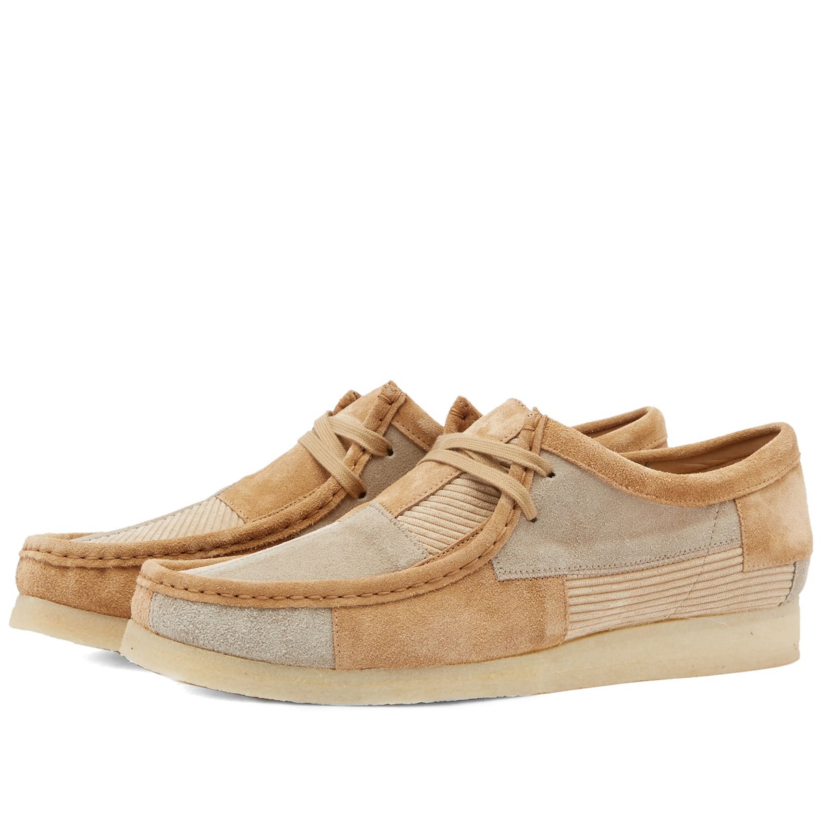 さとう様Clarks Originals BEAUTY&YOUTH別注24cm Clarks Originals Men's Wallabee Patch in Multicolour Clarks