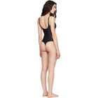 SKIMS Black SKIMS Body Unlined Plunge Thong Bodysuit