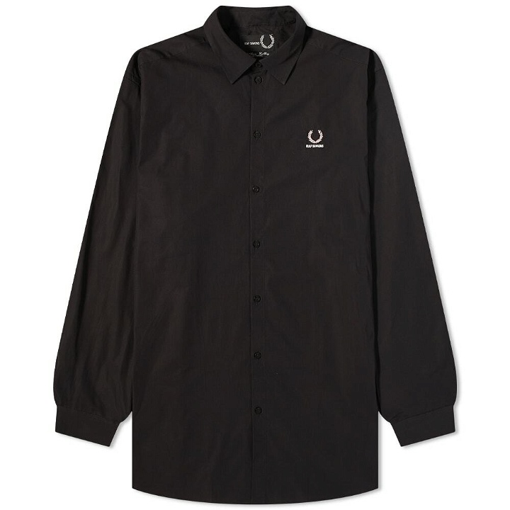 Photo: Fred Perry x Raf Simons Oversized Shirt in Black
