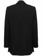 AMI PARIS - Double Breast Wool Pinstripe Jacket